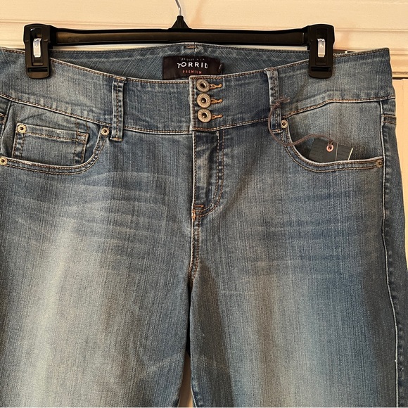 Torrid Premium Distressed Jeggings - Picture 5 of 10